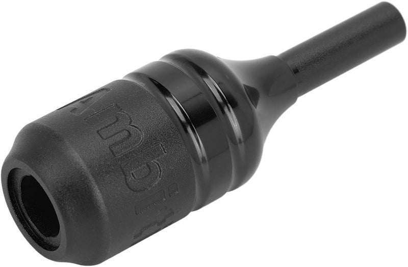 woobles 25mm Tattoo Cartridge Grip, Slip Resistant Aluminum Alloy Cartridge Grip Tubes(Black) - Image 2